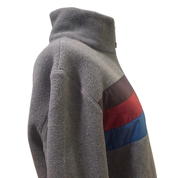 Cotopaxi Gray Fleece Jacket with Red and Blue Accents.mj0121 - Picture 8 of 11